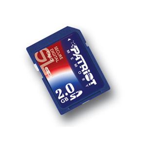 Patriot SD 2GB 40x - Memory Card - Main image