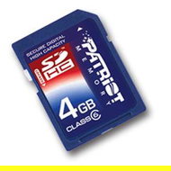 Patriot SDHC 4GB Class 6 - Memory Card