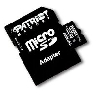 Patriot Micro SDHC 16GB Class 10 LX Series + SD Adapter - Memory Card
