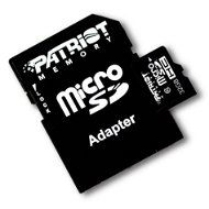 Patriot MicroSDHC 32GB Class 10 LX Series + SD adaptér - Speicherkarte