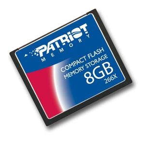 Patriot Compact Flash 8GB 266x Signature Series - Memory Card - Main image