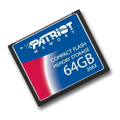 Patriot Compact Flash 64GB 266x Signature Series - Memory Card - Main image
