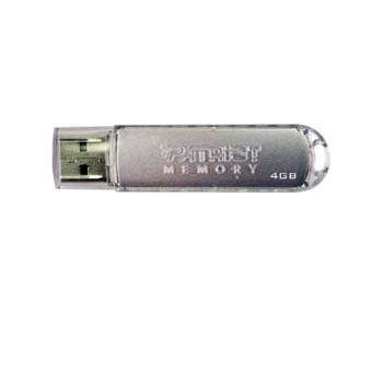 PATRIOT Xporter Razzo 4GB Silver - Flash Drive - Main image