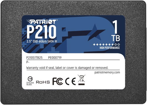Patriot P210 1TB - SSD disk - Hlavní obrázek