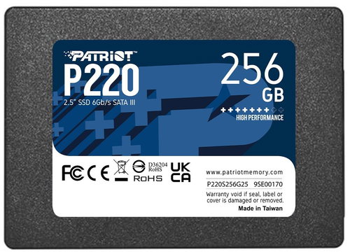 Patriot P220 256GB - SSD - Main image