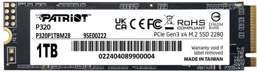 Patriot P320 1 TB - SSD-Festplatte - Hauptbild