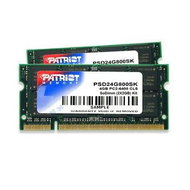 PATRIOT 4GB KIT SO-DIMM DDR2 800MHz CL6 Signature Line - RAM