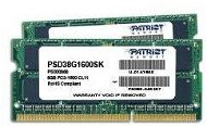 PATRIOT 8GB KIT SO-DIMM DDR3 1600MHz CL11 Signature Line - RAM