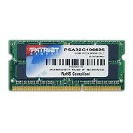 PATRIOT 2GB SO-DIMM DDR3 1066MHz CL7 Signature Line for Apple - RAM