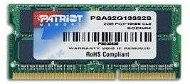 PATRIOT 2GB SO-DIMM DDR3 1333MHz CL9 Signature Line for Apple - Arbeitsspeicher