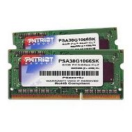 PATRIOT 8GB KIT SO-DIMM DDR3 1066MHz CL7 Signature Line for Apple - RAM