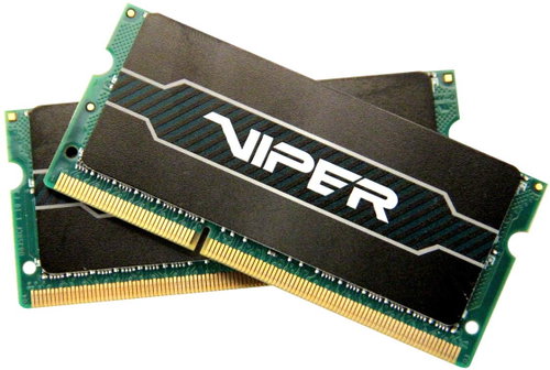 Patriot SO-DIMM 8GB KIT DDR3 1600MHz CL9 Viper - RAM - Main image
