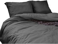 Povlečení Bogota Anthracite 140×220,60×70 cm - Povlečení