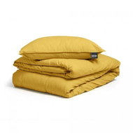 Povlečení Stone washed Mustard 140×220,60×70 cm - Povlečení