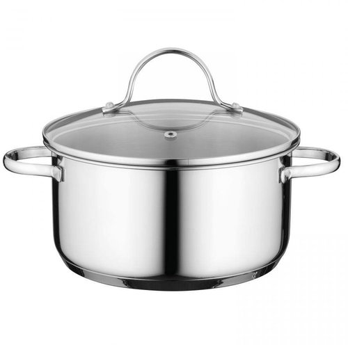 BERGHOFF Stainless steel casserole with lid COMFORT 18cm - Casserole Pot - Main image