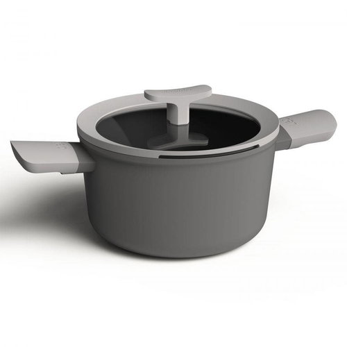 BERGHOFF Casserole with lid with non-stick surface LEO 20cm - Casserole Pot - Main image