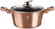 BERLINGERHAUS Casserole with lid Rosegold Metallic Line 20cm - Casserole Pot
