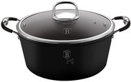 BERLINGERHAUS Casserole with lid with titanium surface Black Professional Line 20cm - Casserole Pot