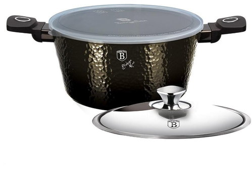 BERLINGERHAUS Casserole with titanium surface 24cm Primal Gloss Collection - Casserole Pot - Main image