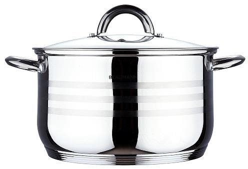 BLAUMANN Stainless steel casserole with lid Gourmet Line 18cm - Casserole Pot - Main image