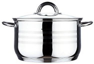 BLAUMANN Stainless steel casserole with lid Gourmet Line 26cm - Casserole Pot