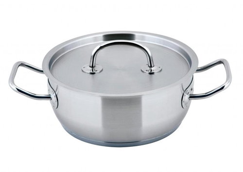CS SOLINGEN Stainless steel casserole with lid PRO-X 20cm - Casserole Pot - Main image