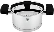 CS SOLINGEN Stainless steel casserole with lid PADERBORN 16cm - Casserole Pot