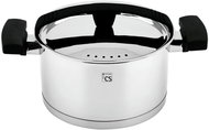 CS SOLINGEN Stainless steel casserole with lid PADERBORN 20cm - Casserole Pot