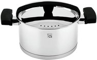 CS SOLINGEN Stainless steel casserole with lid PADERBORN 24cm - Casserole Pot