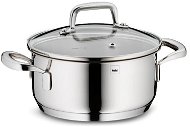 KELA Stainless steel casserole with lid 18/10 FLAVORIA 16cm - Pot