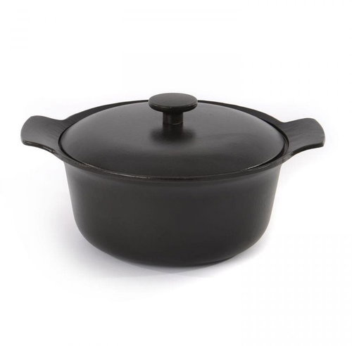 BERGHOFF Pot with lid cast iron RON 24 cm black - Pot - Main image