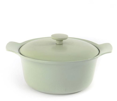BERGHOFF Pot with lid cast iron RON 24 cm green - Pot - Main image