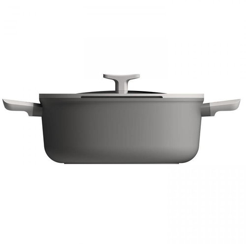 BERGHOFF Pot with lid with non-stick surface LEO 28 cm - Pot - Main image