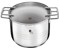 BERLINGERHAUS Stainless steel pot with lid and strainer 6 l Napoli Collection - Pot