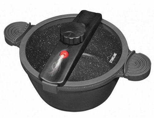 STONELINE Low pressure cooker with marble surface 4,5 l - Pressure Cooker - Main image
