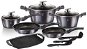 BERLINGERHAUS Set of dishes with marble surface 12+2 pcs Carbon PRO Line - Cookware Set