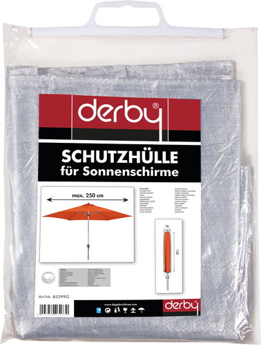 DERBY Protective cover Basic for parasols up to 250 cm - Garden Furniture Cover - Main image