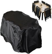 DOPPLER Ochranný obal na stôl 150 × 90 cm + 4 – 6 polohovacích kresiel - Plachta na záhradný nábytok