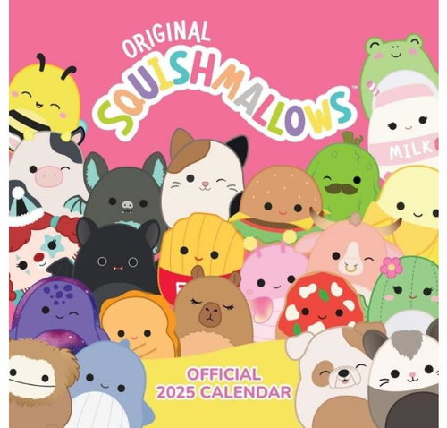 Danilo Promotion Squishmallows - wall calendar for children - Wall Calendar - Main image