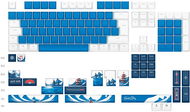 Dark Project x GeekBoy Keycaps - Náhradní klávesy