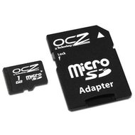 OCZ Micro Secure Digital 1GB, with SD Adapter - Memory Card