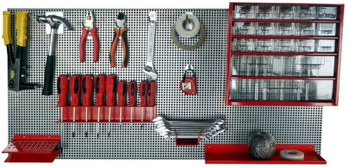Dragotek - Set with perfopanel 500x1000mm v.5 - Holder - Main image