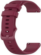 Drakero Silicone Holy for 22mm Quick Release burgundy - Watch Strap