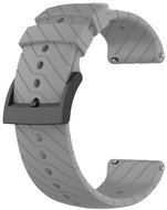 Drakero Silikonový řemínek Strips šedý 24 mm - Watch Strap