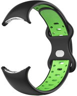 Drakero Silicone performance for Google Pixel Watch black-green, size S - Watch Strap