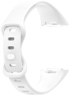 Drakero Silicone for Fitbit Charge 5 white - Watch Strap