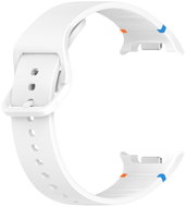 Drakero Silicone WAVY white for Samsung Galaxy Watch 8 - Watch Strap