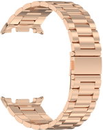 Drakero Kovový zlato-růžový pro Samsung Galaxy Watch 8 - Řemínek