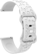 Drakero Silicone Sculpty for 18mm Quick Release White - Watch Strap
