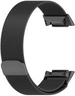 Drakero Milánský tah pro Fitbit Charge 5 černý, vel. L - Řemínek
